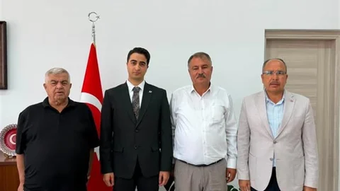 Beyağaç'ta Kaymakam Haydari'ye Ziyaret