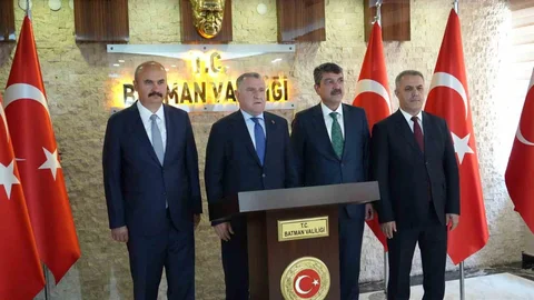 Batman'da Bakan Bak Ziyareti