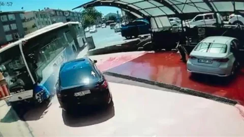 Ankara'da EGO Otobüsü Kazası