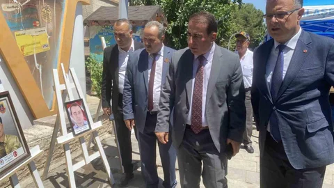 Alaşehir’de Şehitler İçin Vefa Sofrası Kuruldu