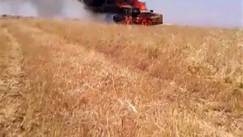Diyarbakır'da Biçerdöver Yangınına Dayanışma