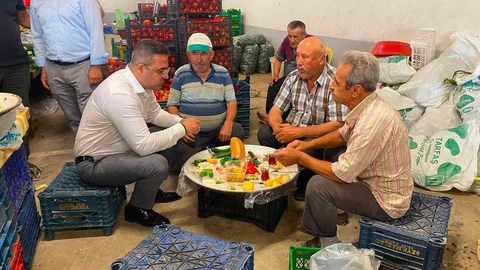 Sarıgöl'de Kaymakam Dalak Esnaf ve Vatandaşlarla Buluştu