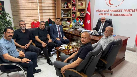 Mahmut Boyraz'dan MHP Teşkilatına Ziyaret