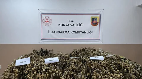 Konya'da Uyuşturucu Operasyonu Yapıldı