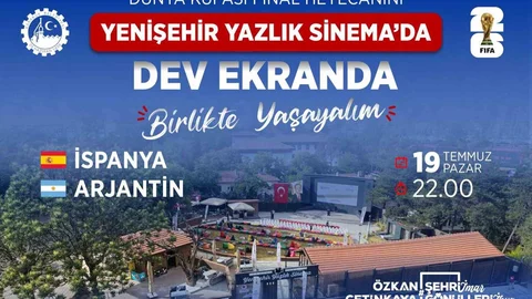 Karabük'te Dünya Kupası Finali İzlenecek