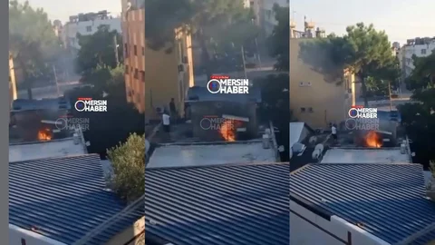 Toroslar Güneykent’te Yangın Hareketliliği! Saat 18:40'ta Ekipler Alarma Geçti