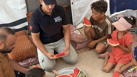 Gazze'de Yaz Şenliği Düzenlendi