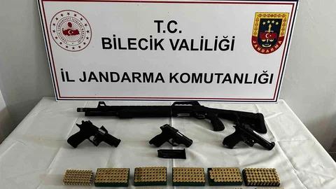 Bilecik'te Silah Operasyonu Gerçekleşti