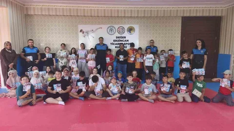 Erzincan'da Öğrencilere Güvenlik Eğitimi Verildi
