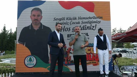 Pursaklar'da Çocuk Şenliği Başladı