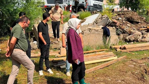 Ağrı'da Kaymakamın Sahada Çalışmaları