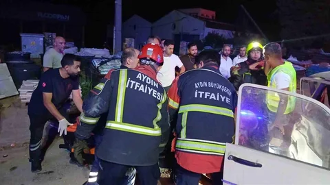 Aydın'da Zincirleme Trafik Kazası