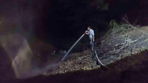 Zonguldak'ta İzmarit Yangını Panik Yarattı