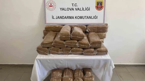 Yalova'da Kaçak Tütün Operasyonu