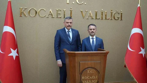 Kocaeli'de Bakan Çiftçi'nin Ziyareti Gerçekleşti