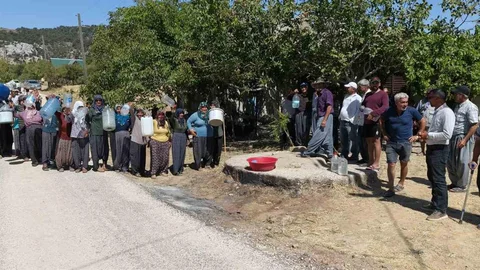 Mersin Silifke'de Su Sorunu Yaşanıyor