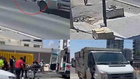 Mersin'de Yayaya Çarpan Kamyonet Kazası