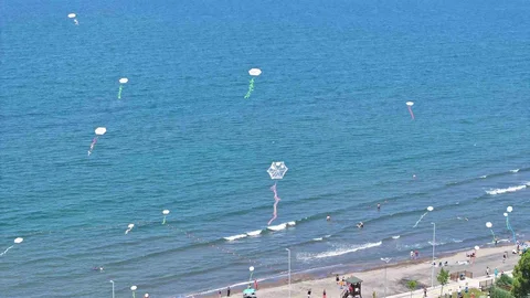 Ordu'da Uçurtma Şenliği Eğlencesi