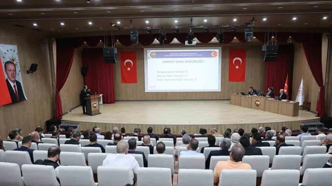 Hatay'da İl Koordinasyon Toplantısı Yapıldı