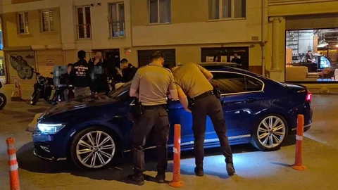 Eskişehir'de Gece Farları Kapalı Sürücüye Ceza