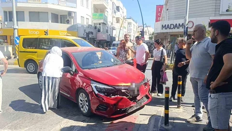 Kırmızı Işık İhlali Sonucu Kazada Yaralanan Yok