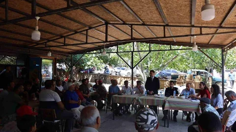 Gökçeada'da Kaymakam Buluşması