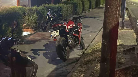 Eskişehir'de Motosiklet Kazası