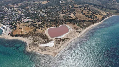 Çanakkale'de Antik Liman Göl Oldu