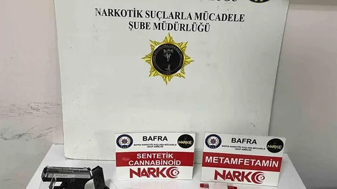 Bafra'da Uyuşturucu Operasyonu Yapıldı