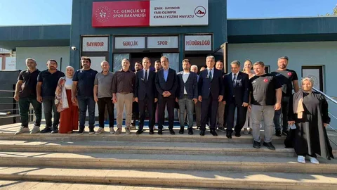 İzmir Bayındır'da Kasapoğlu'nun Ziyareti