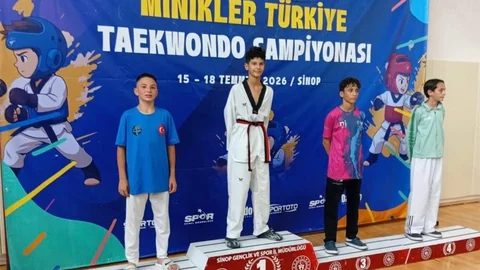 Kayseri'de Tekvando Başarısı