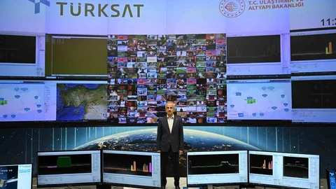 Ankara'da Türksat Gölbaşı Veri Merkezi
