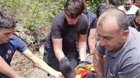 Osmaniye'de İşçi Düşerek Yaralandı