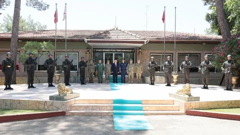 Kuzey Kıbrıs'ta Askeri Ziyaret Gerçekleşti