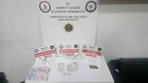 Bafra'da Uyuşturucu Operasyonu Gerçekleşti