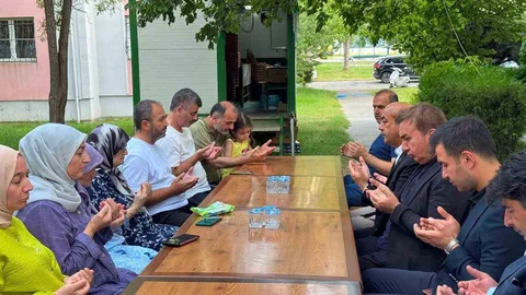 Erzincan'da Taziye Ziyareti Gerçekleşti