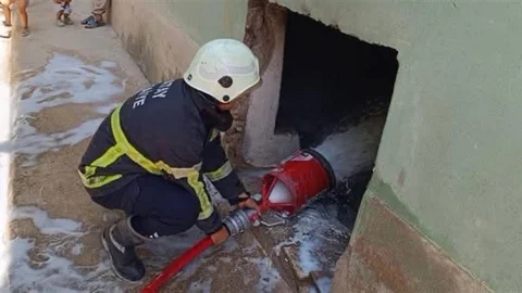 Kırıkhan'da Yangın Kontrol Altına Alındı