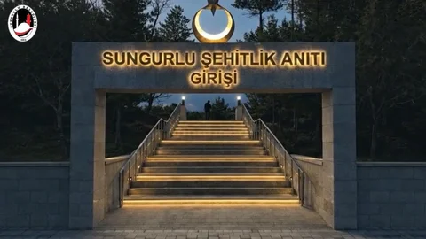 Sungurlu Şehitliği Yenileniyor