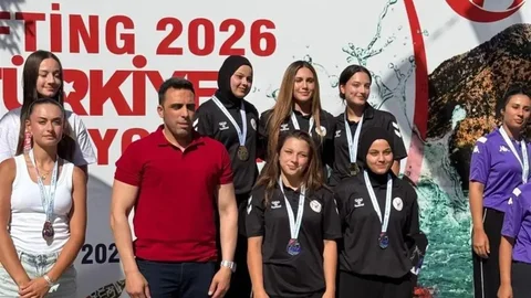 Çekerek Kano Takımı Şampiyonluk Kazandı