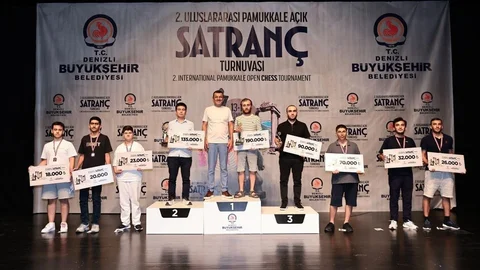 Denizli'de Satranç Turnuvası Sonuçlandı