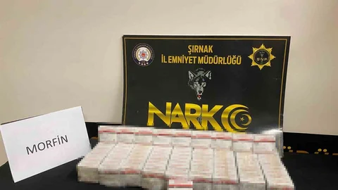 Şırnak'ta Uyuşturucu Operasyonu