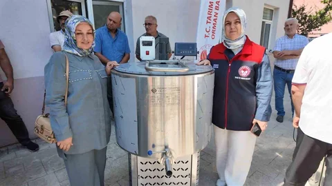 Düzce'deki Süt Üreticilerine Destek