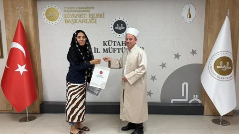Kütahya'da İhtida Merasimi Düzenlendi