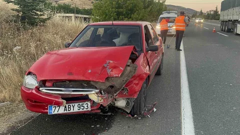 Elazığ'da Trafik Kazası Meydana Geldi