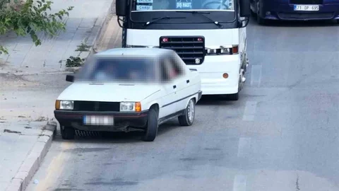 Kırıkkale'de Dronla Trafik Uygulaması