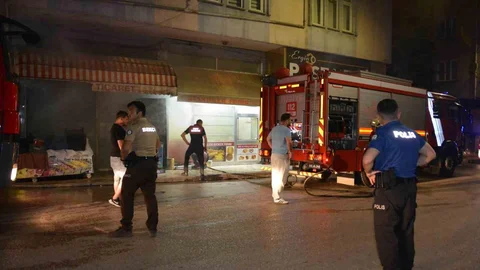 Ordu'da Fırında Yangın