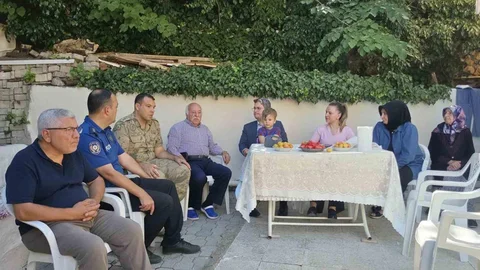 Kıbrıs Gazisine Ziyaret Gerçekleşti
