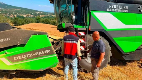 Kütahya'da Biçerdöver Denetimleri Devam Ediyor