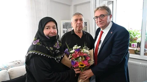 Bilecik'te Gazi ve Şehit Ailesine Ziyaret