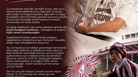 Ahmet Ertuğrul Elazığspor'dan Ayrıldı